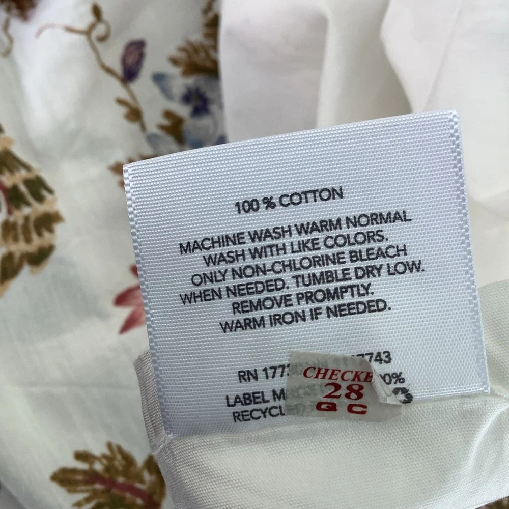 Target Threshold King Size Shams Floral Botanical